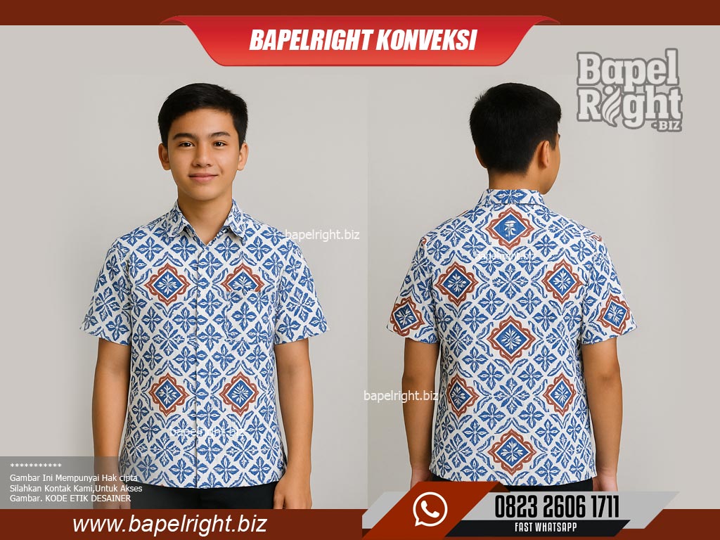 Baju Batik Sekolah Sma